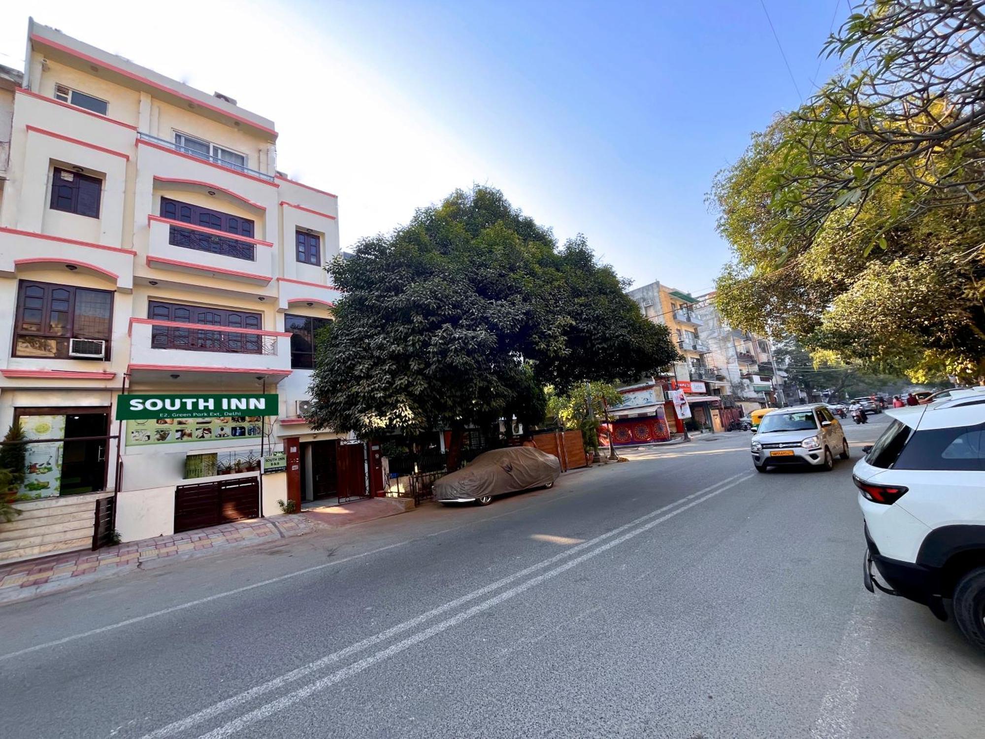 South Inn - Green Park Near Hauz Khas South Delhi 新德里 外观 照片
